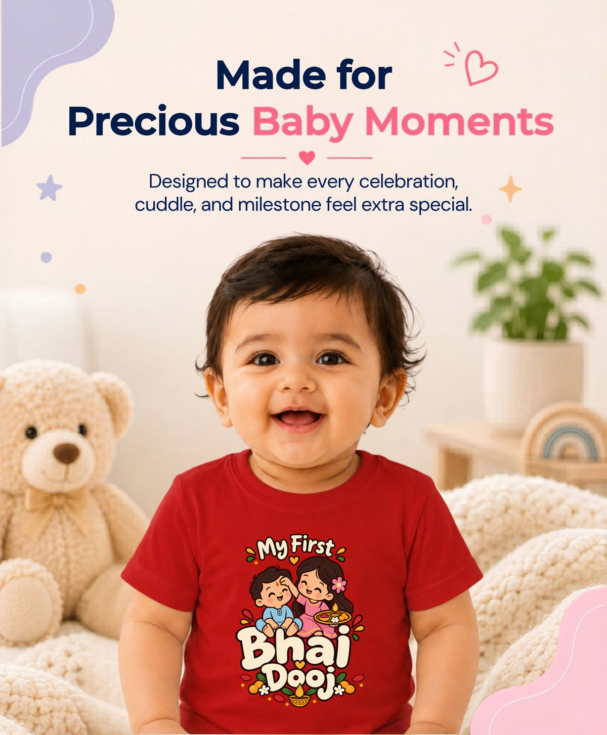 No | My First Bhaidooj Diwali - T-shirt