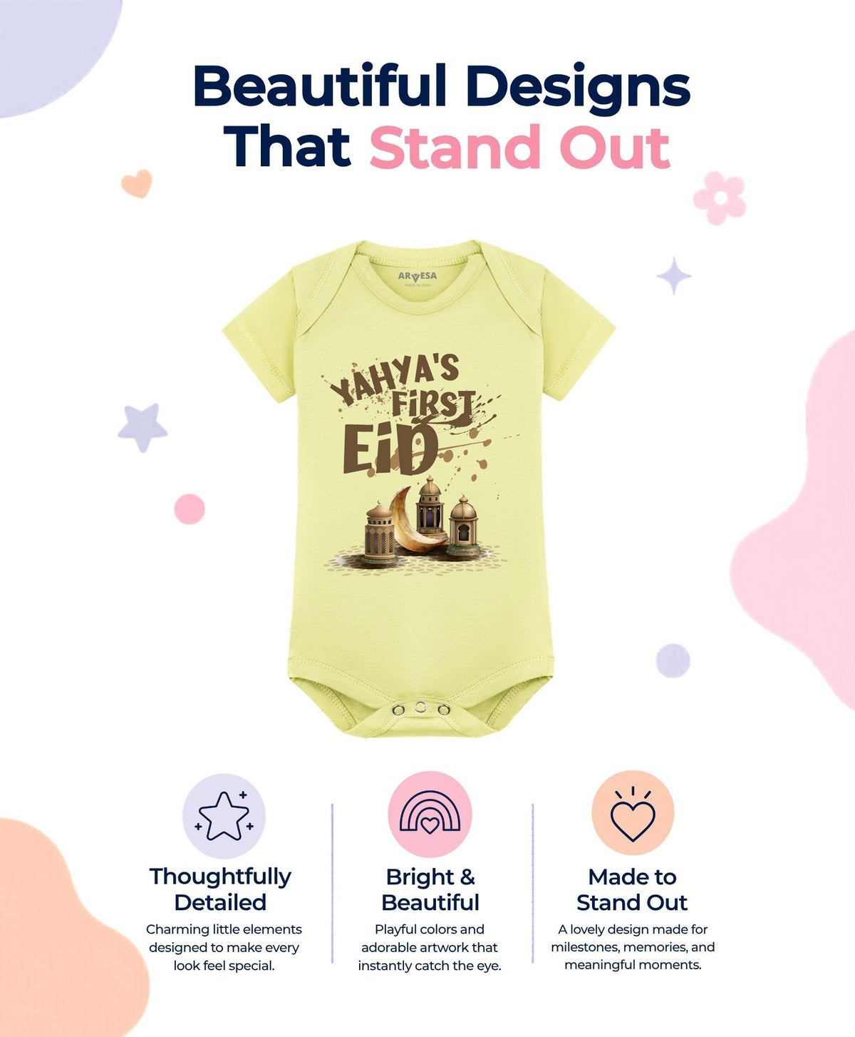 Yes | My First Eid - Romper