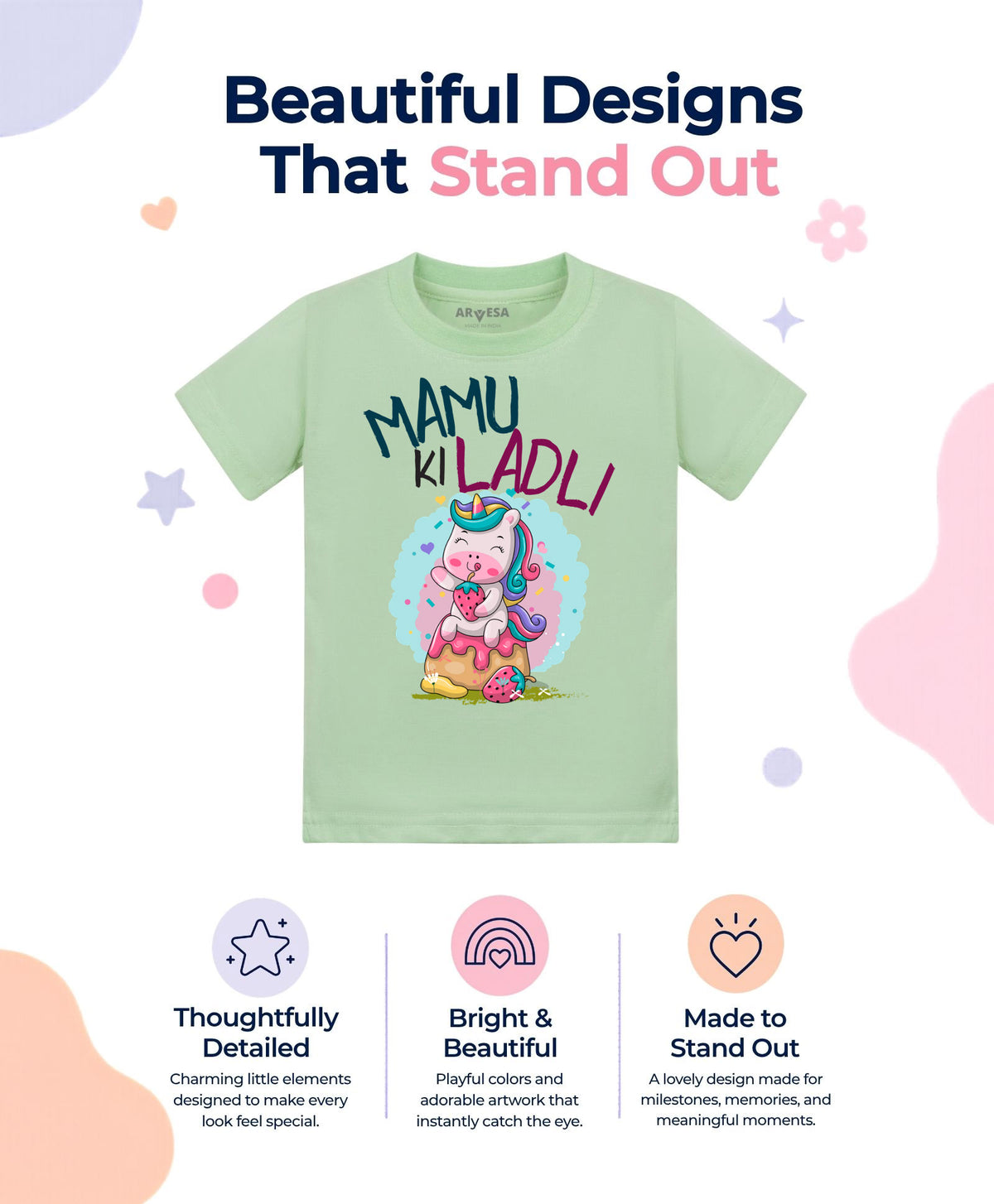 No | Mamu Ki Ladli - T-shirt