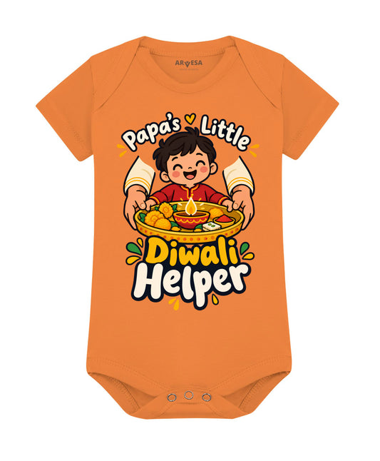 Papa's Little Diwali Helper - Romper