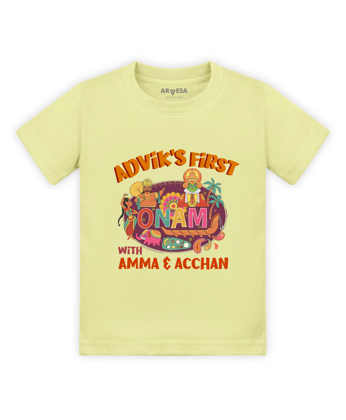 Yes | My First Onam - T-shirt
