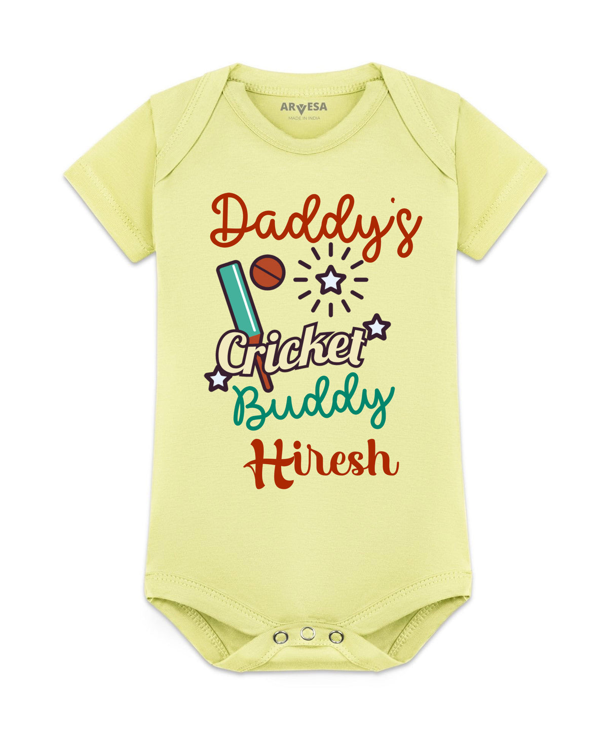 Yes | Daddy Cricket Buddy - Romper