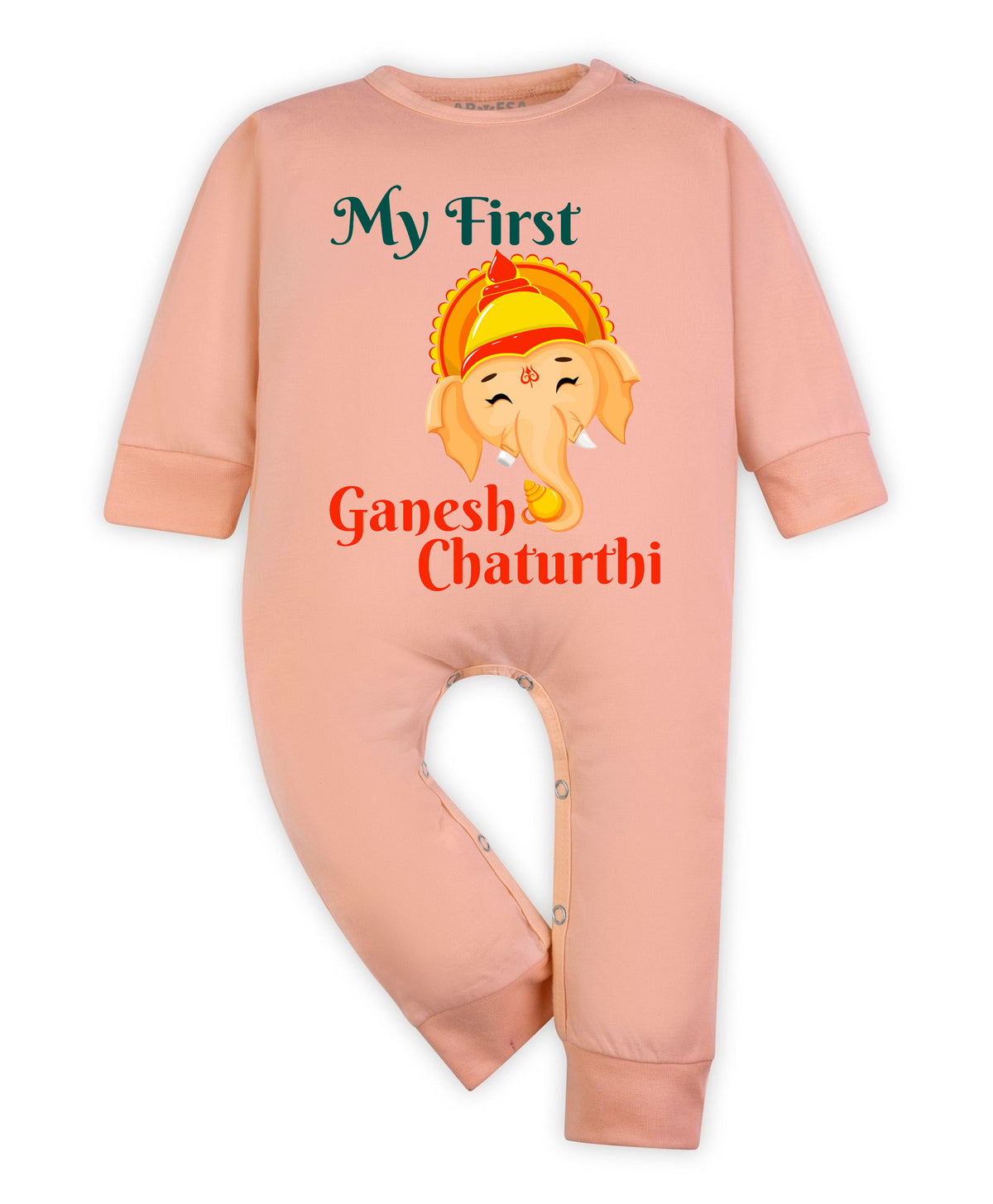 No | My First Ganesh Chaturthi - Jumpsuit