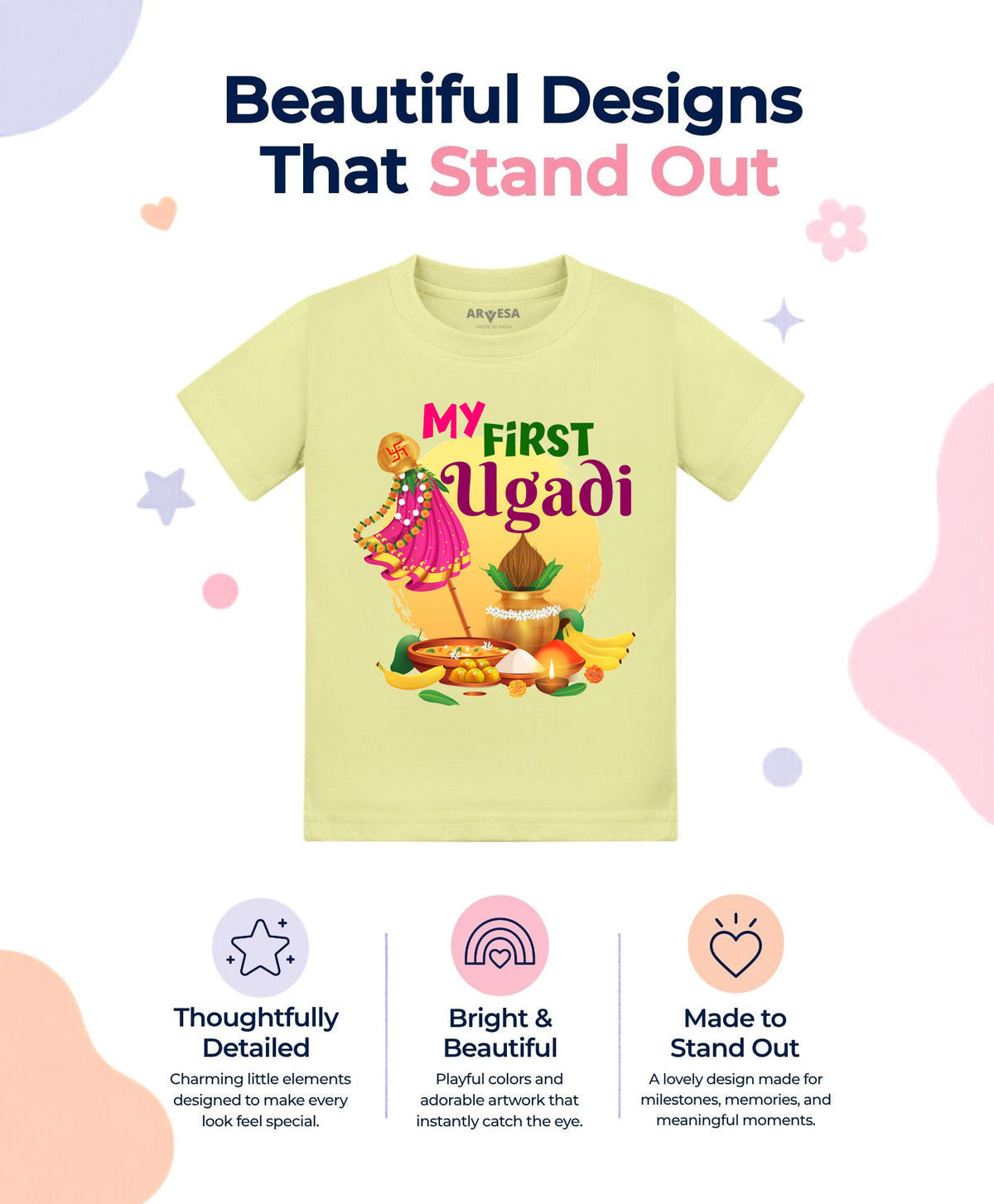 No | My First Ugadi - T-shirt