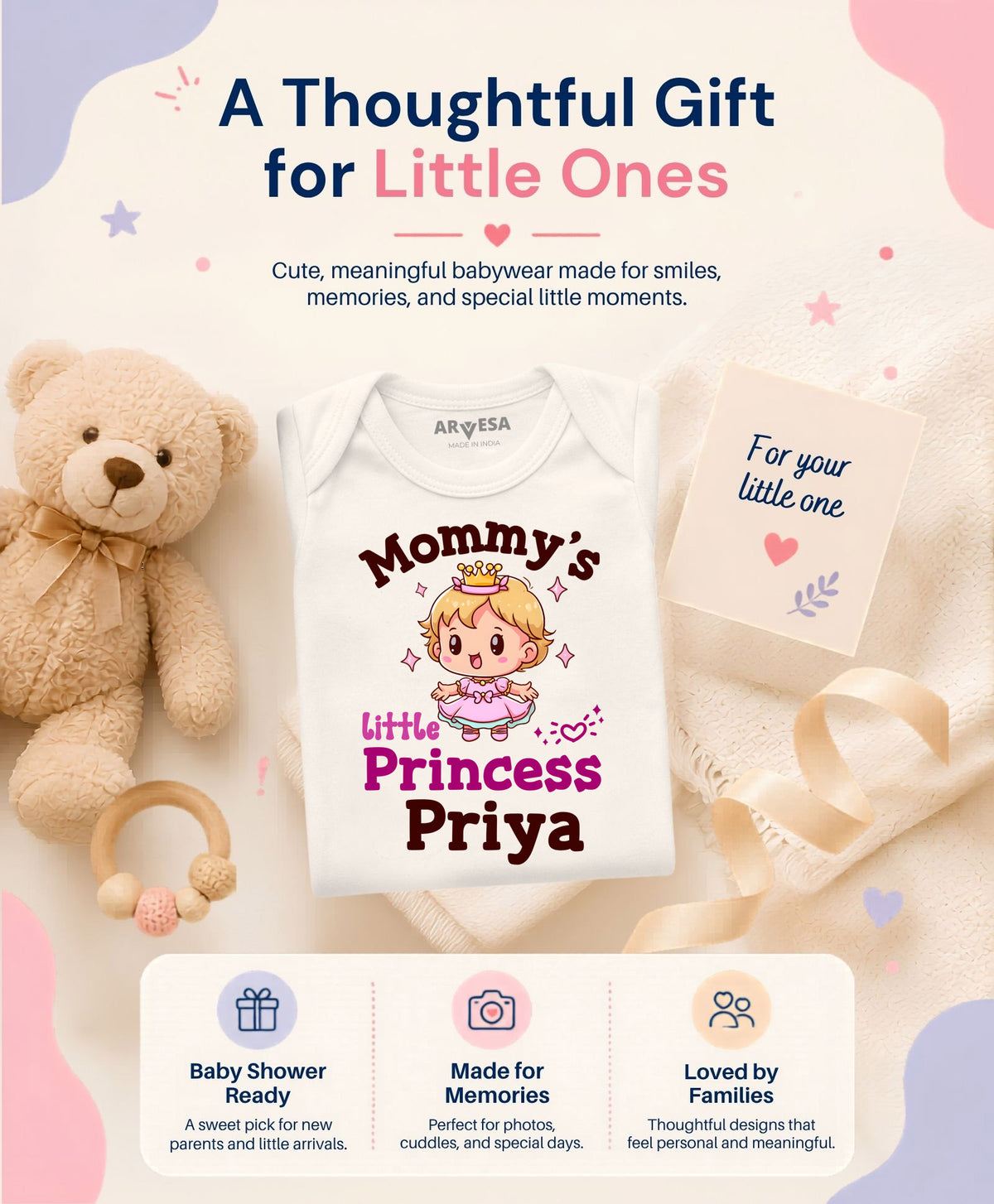 Yes | Mommy Little Prince - Romper