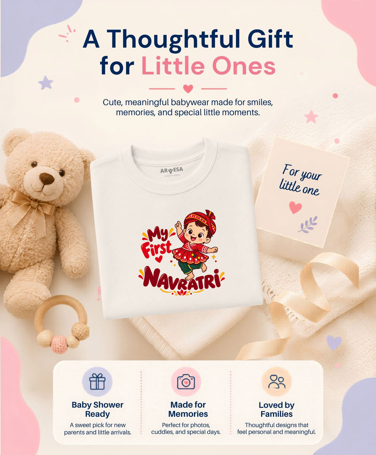 No | My First Navratri - T-shirt