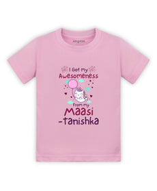 T-shirt featuring the same print