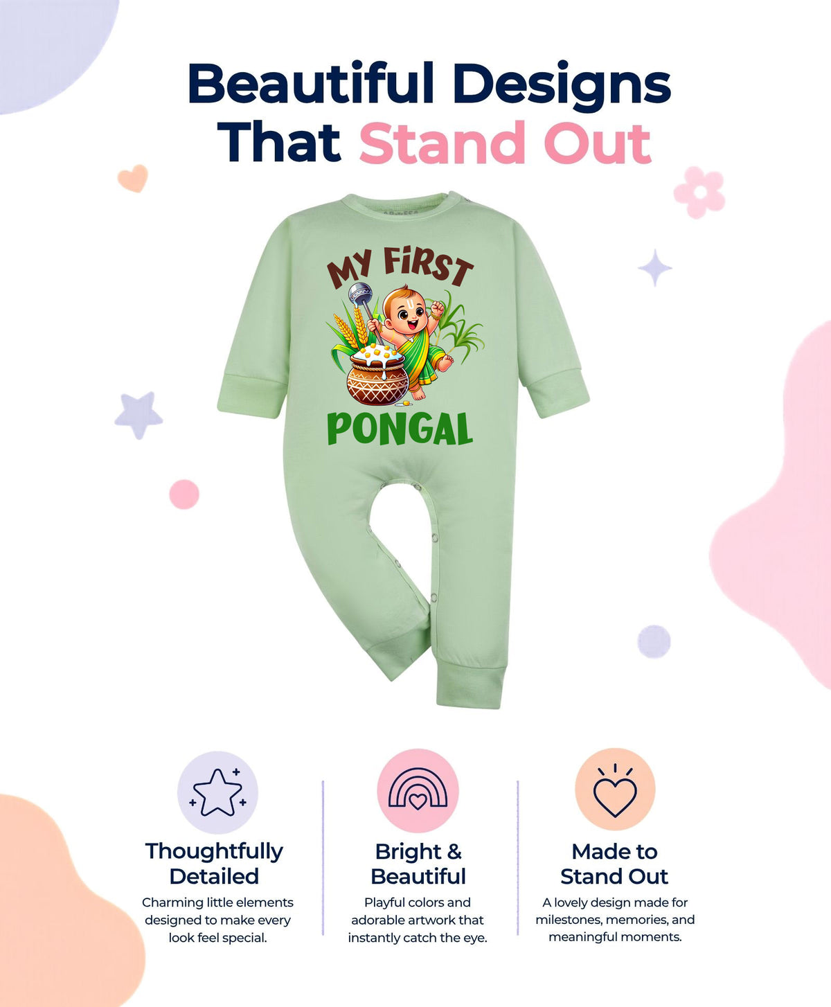 No | My First Pongal - Jumpsuit