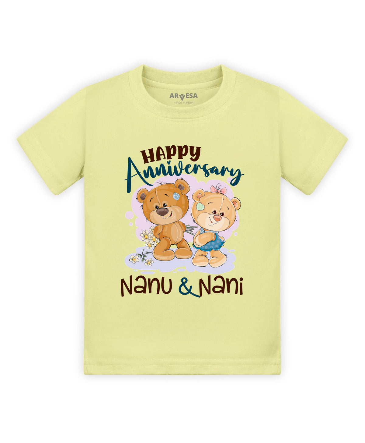 No | Happy Anniversay Nanu & Nani Family Anniversary - T-shirt