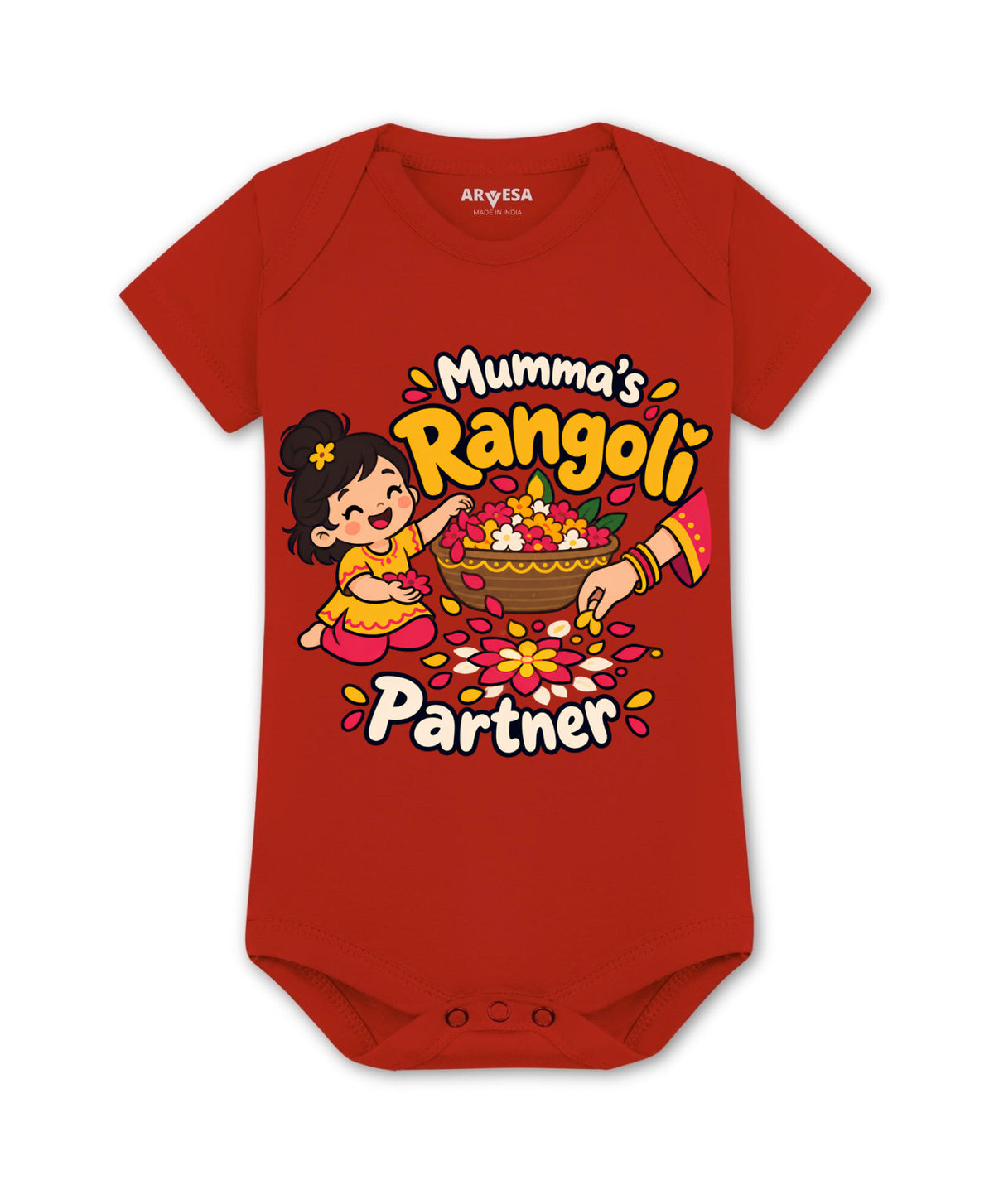 Mumma's Rangoli Partner Diwali - Romper