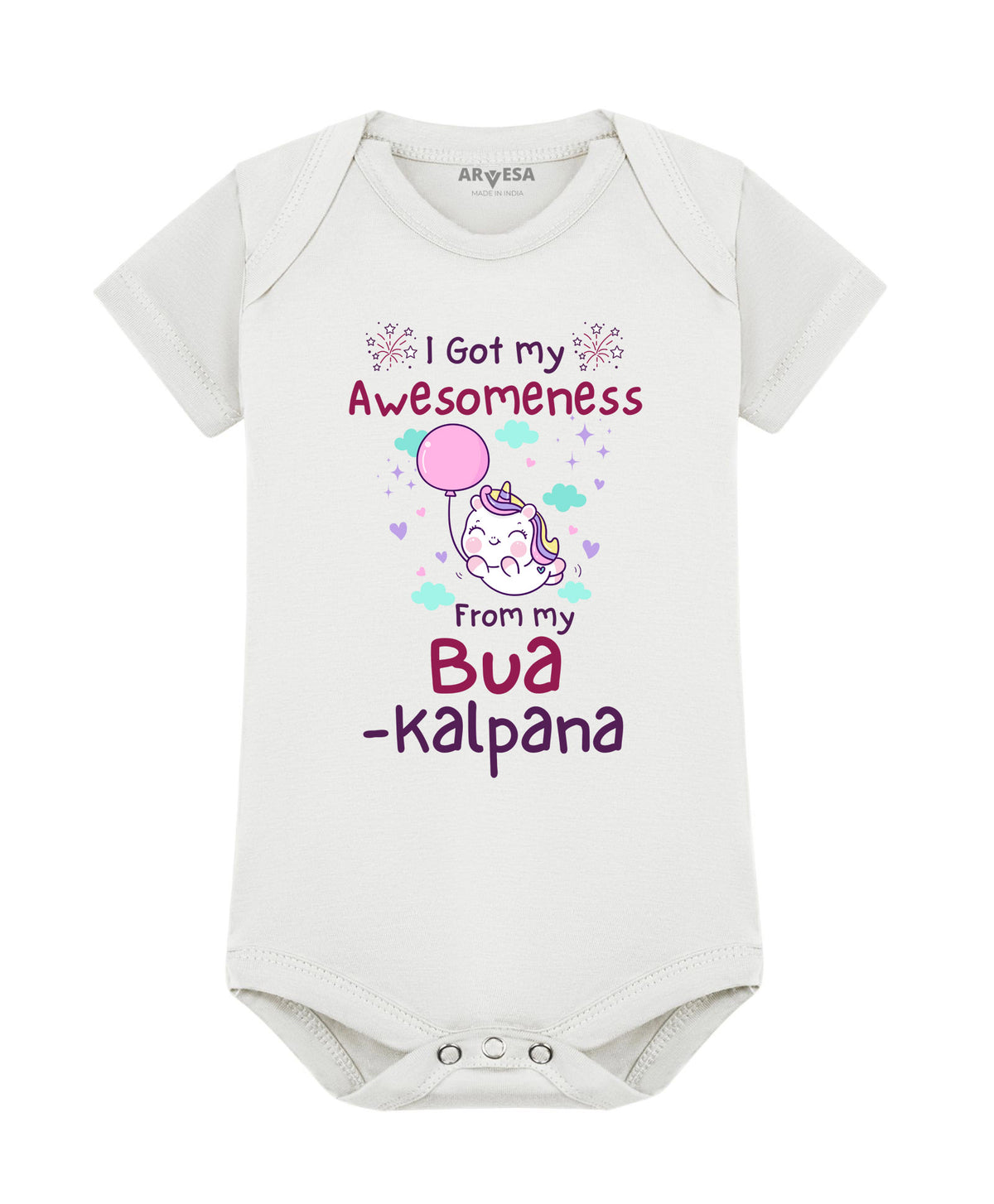 Yes | I Got Awesomeness From Bua - Romper