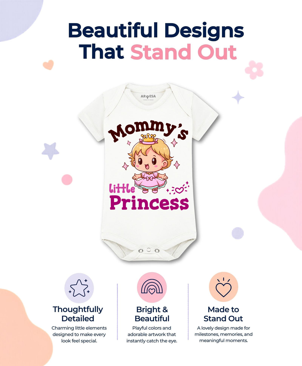 No | Mommy Little Prince - Romper