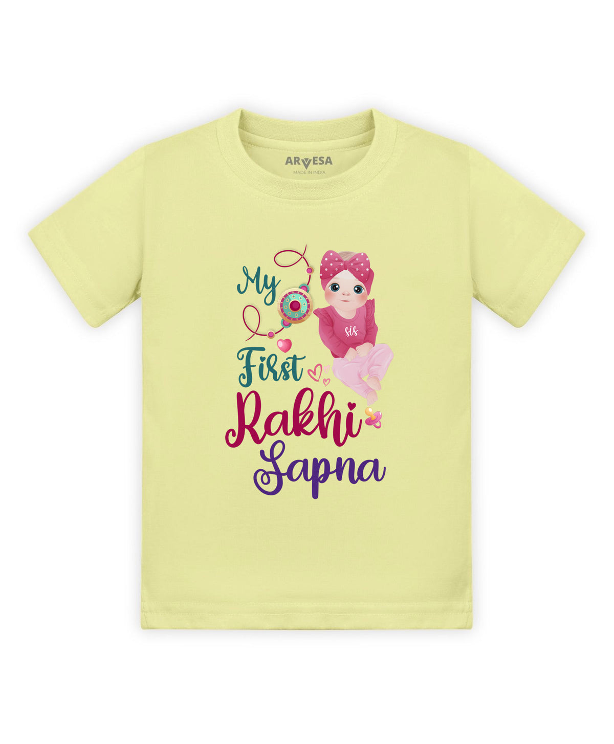 Yes | My First Rakhi - T-shirt