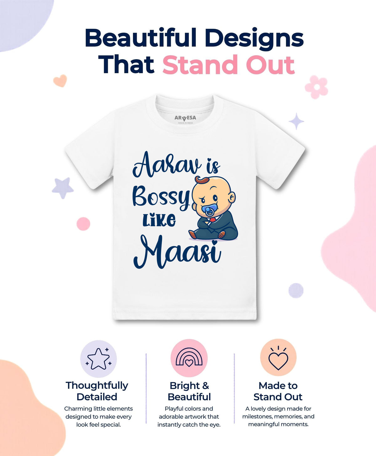 Yes | Bossy Like My Maasi - T-shirt