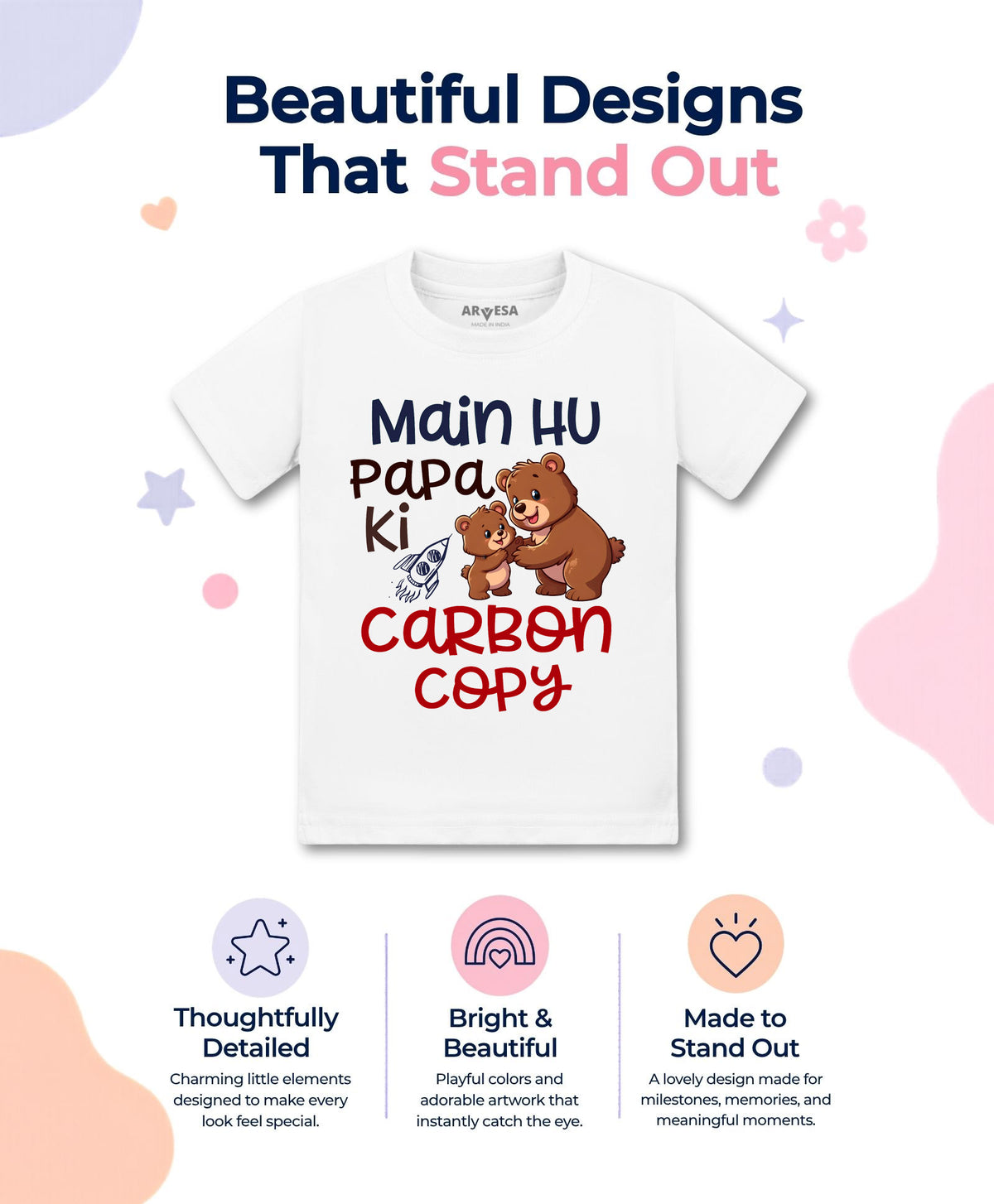 No | Mai Hu Papa Ki Carbon Copy Dad - T-shirt