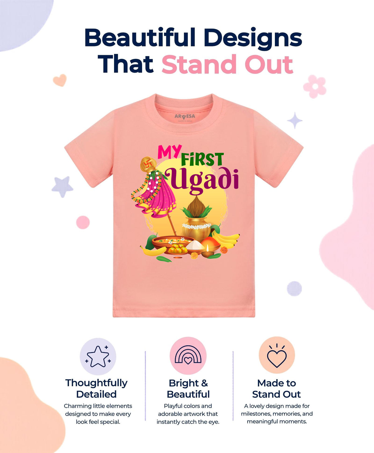 No | My First Ugadi - T-shirt