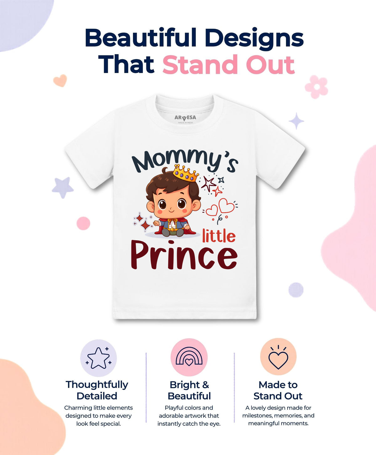 No | Mommy Little Prince - T-shirt