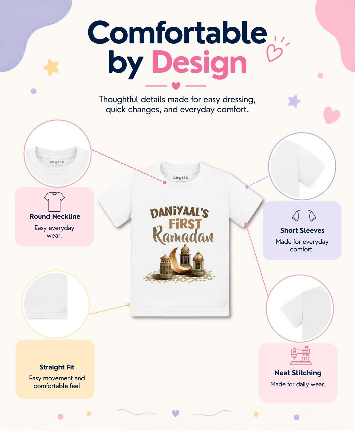 Yes | My First Ramadan - T-shirt