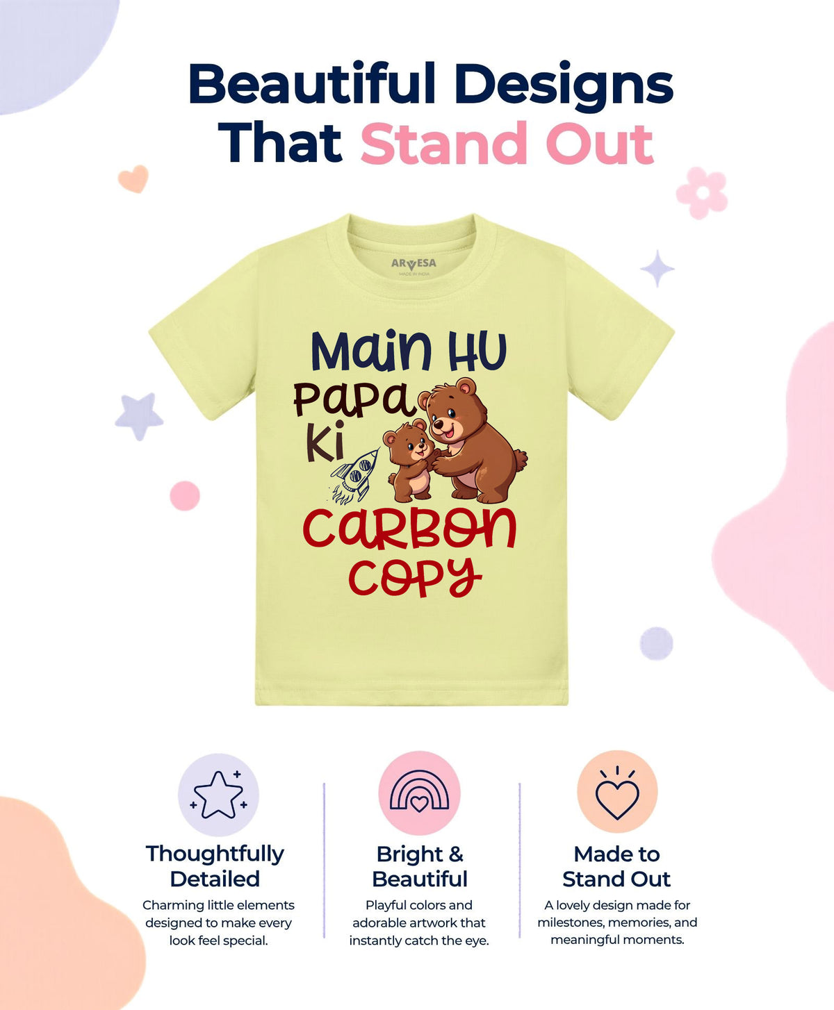 No | Mai Hu Papa Ki Carbon Copy Dad - T-shirt