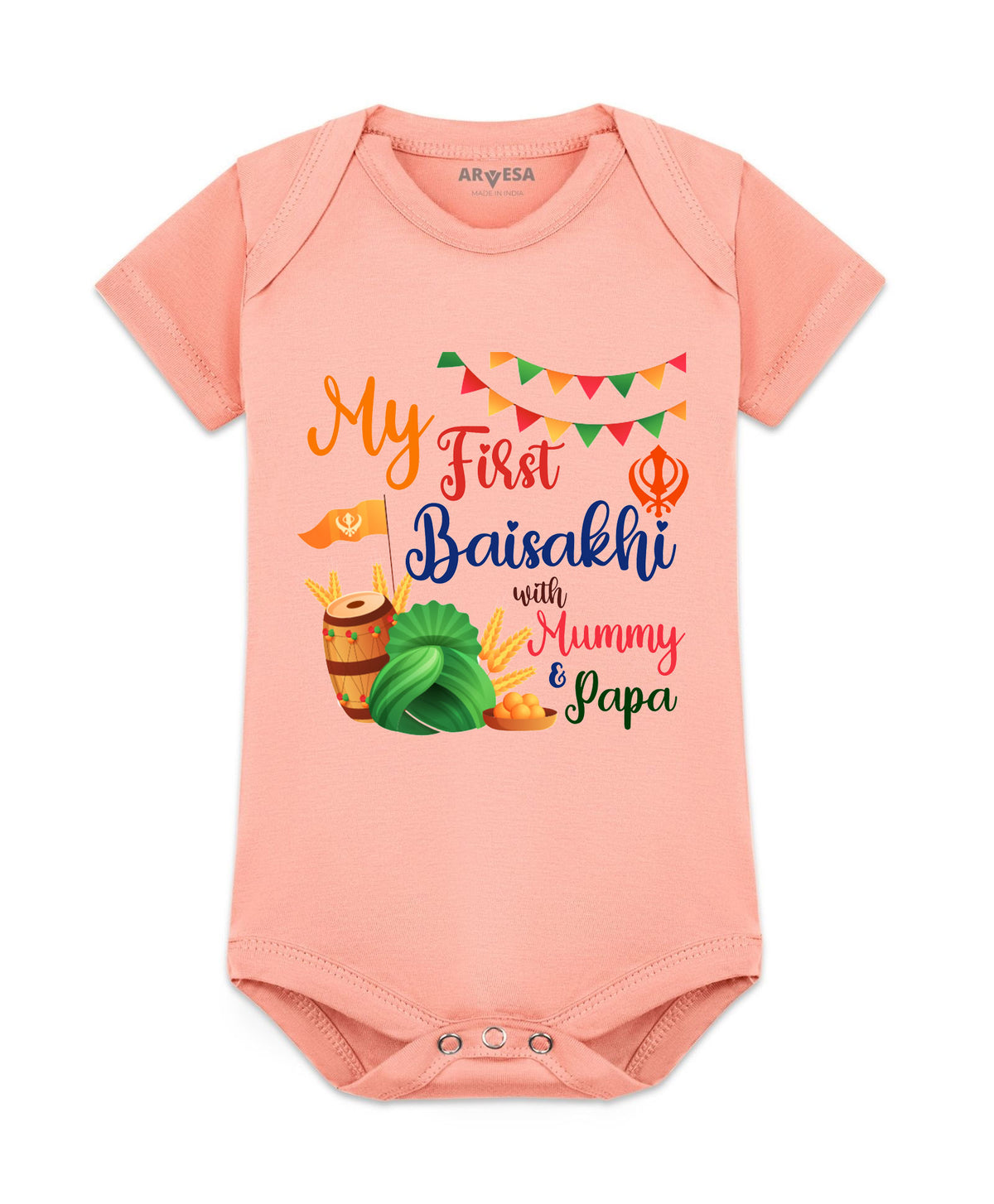 No | My First Baisakhi - Romper