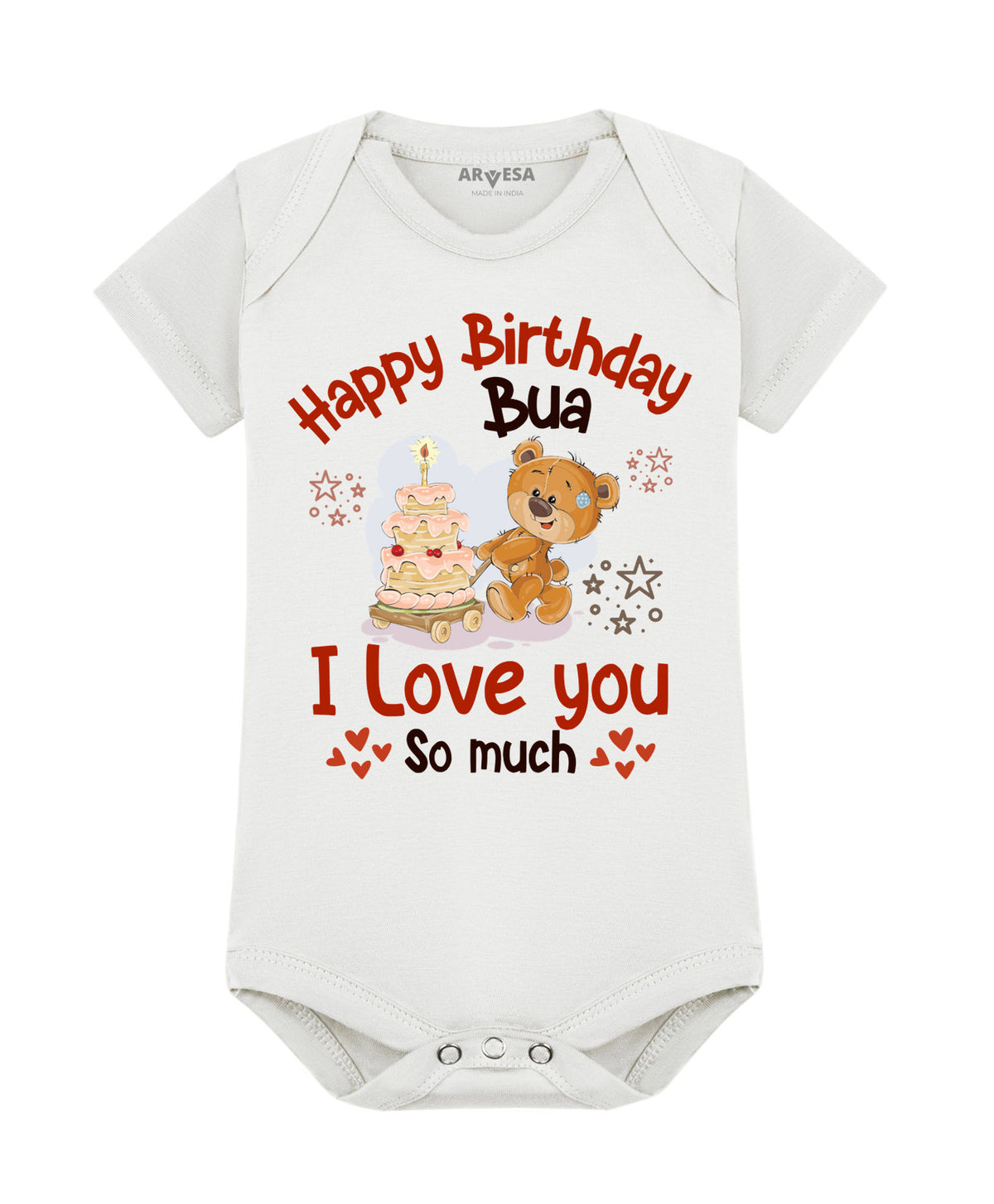 No | Happy Birthday Bua Family Birthday - Romper