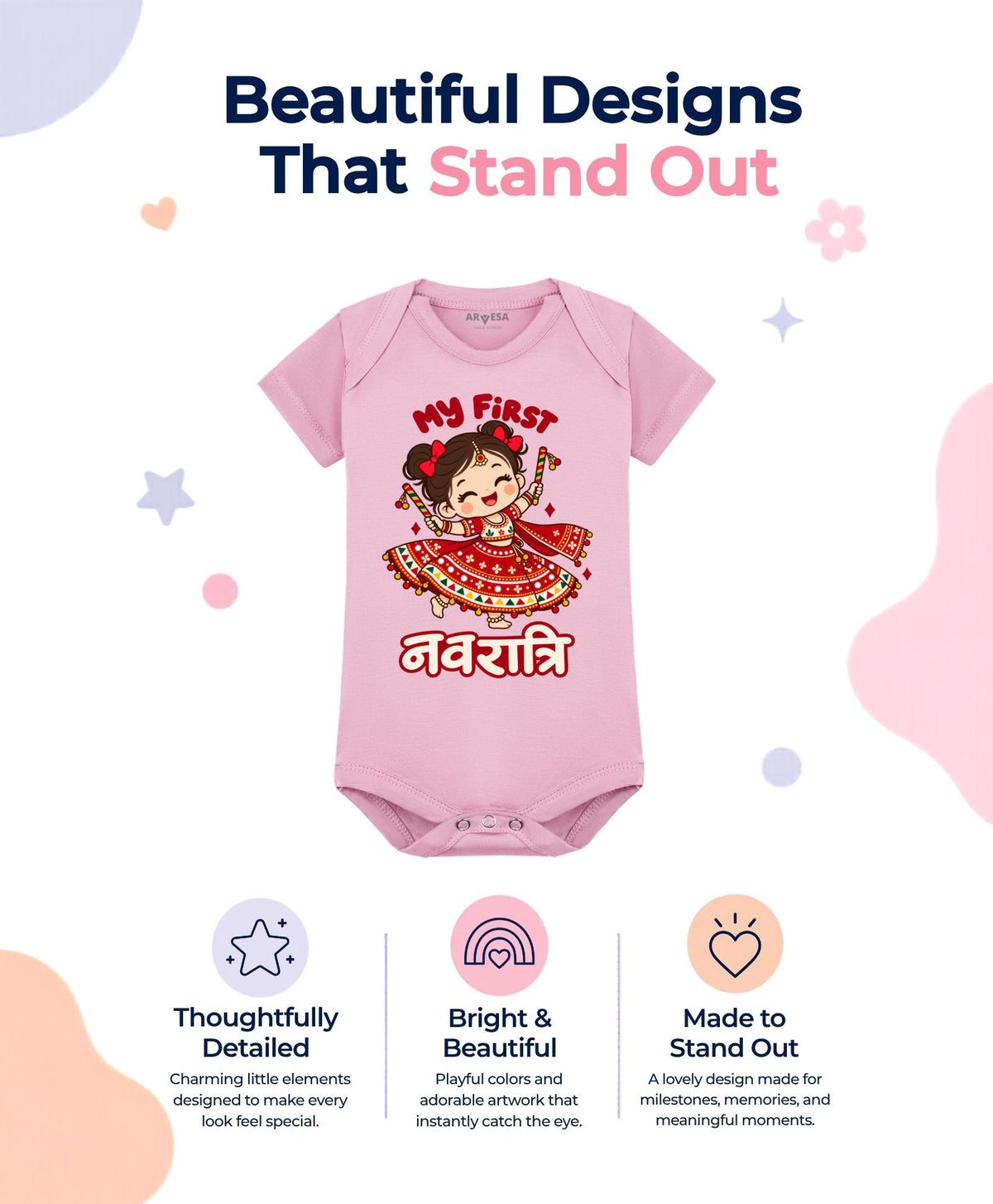 No | My First Navratri - Romper