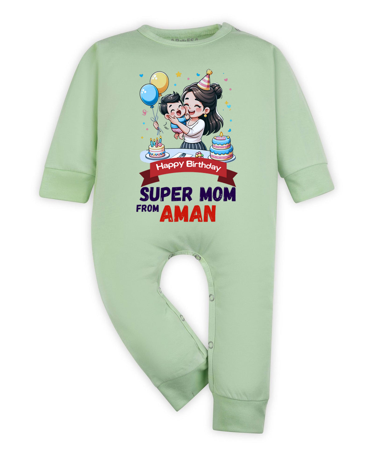 Yes | Happy Birthday Super Mom Mom Birthday - Jumpsuit
