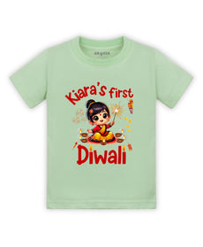 T-shirt featuring the same print