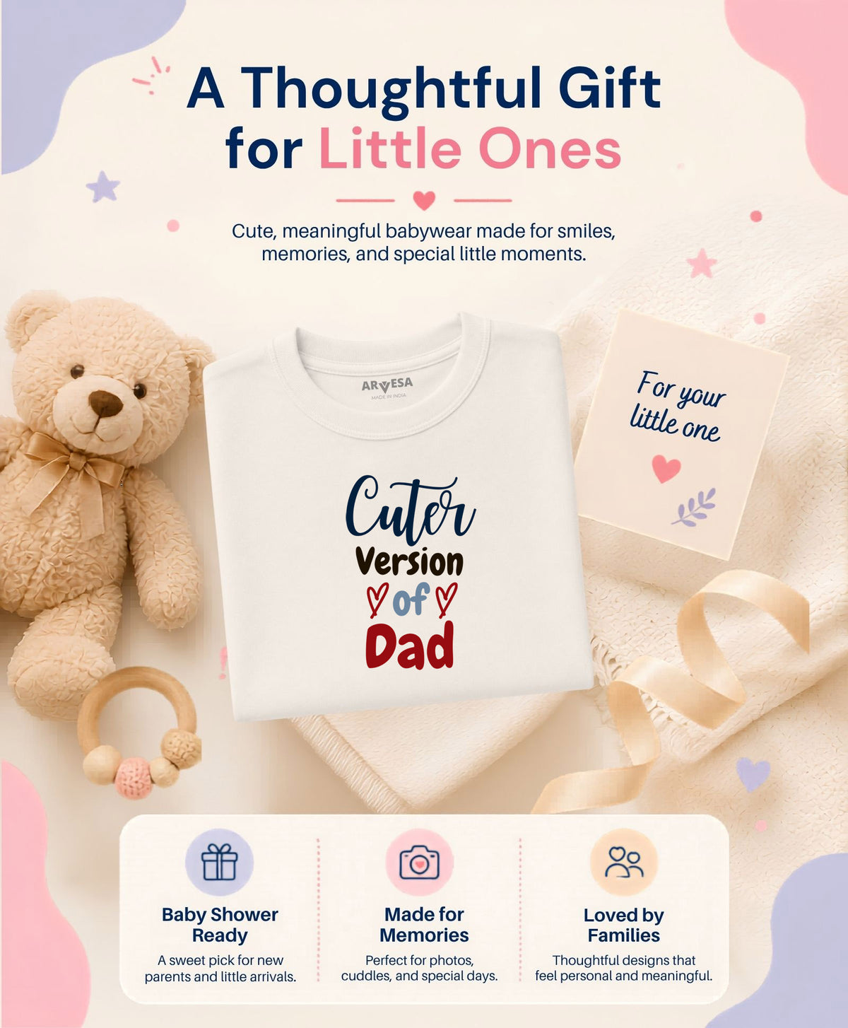 No | Cuter Version Of Dad - T-shirt