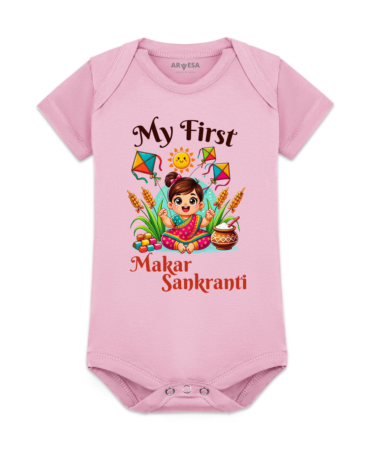 No | My First Makar sankranti - Romper