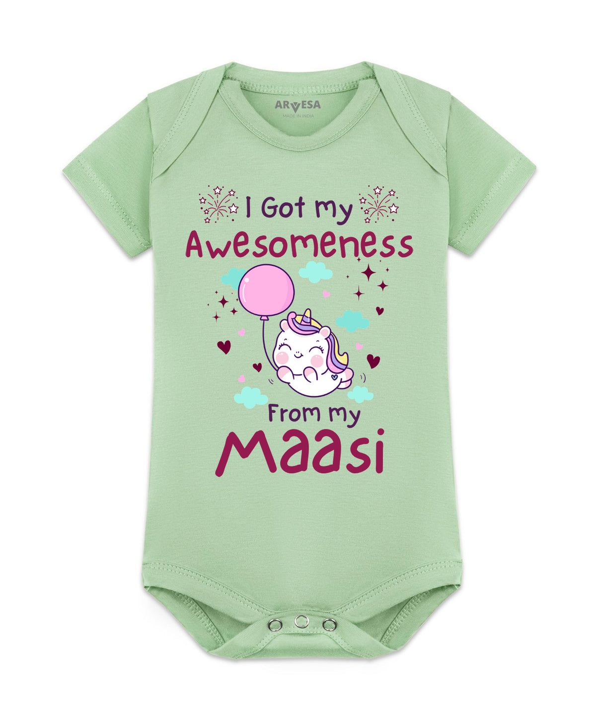 No | I Got Awesomeness From Maasi - Romper