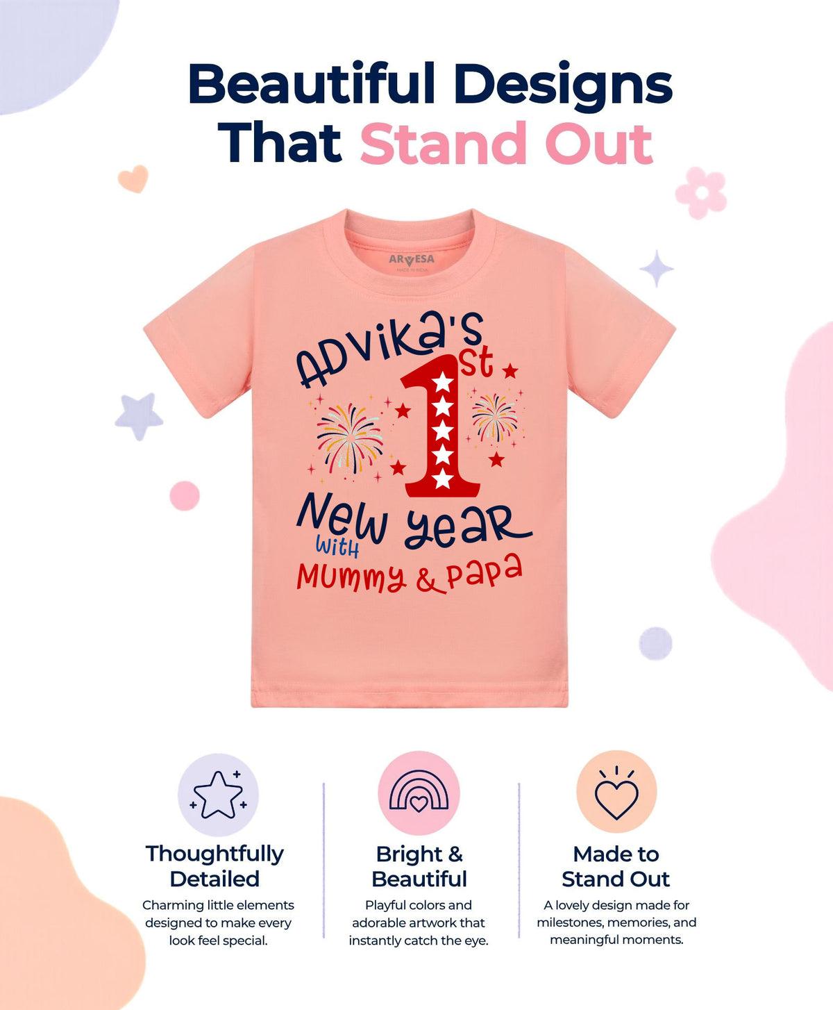 Yes | My First New Year - T-shirt