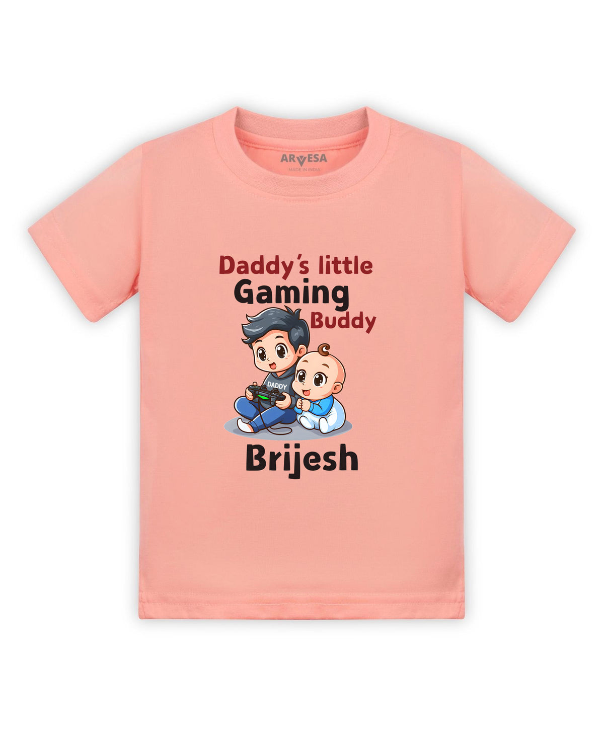 Yes | Daddy Little Gaming Buddy - T-shirt