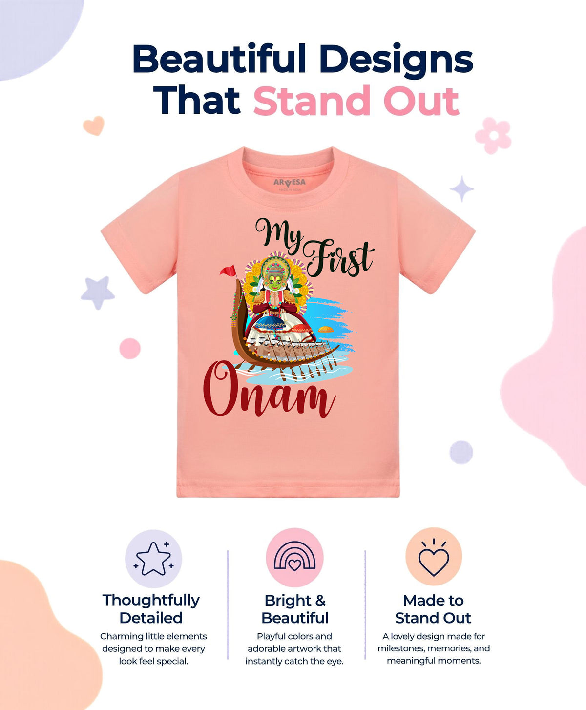 No | My First Onam - T-shirt