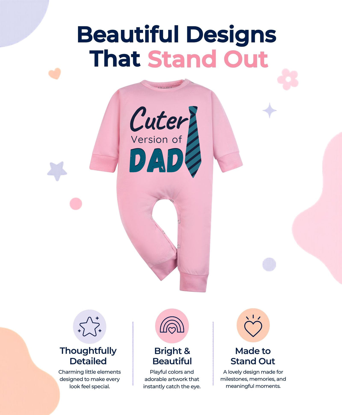 No | Cutest Version Of Dad - Jumpsuit