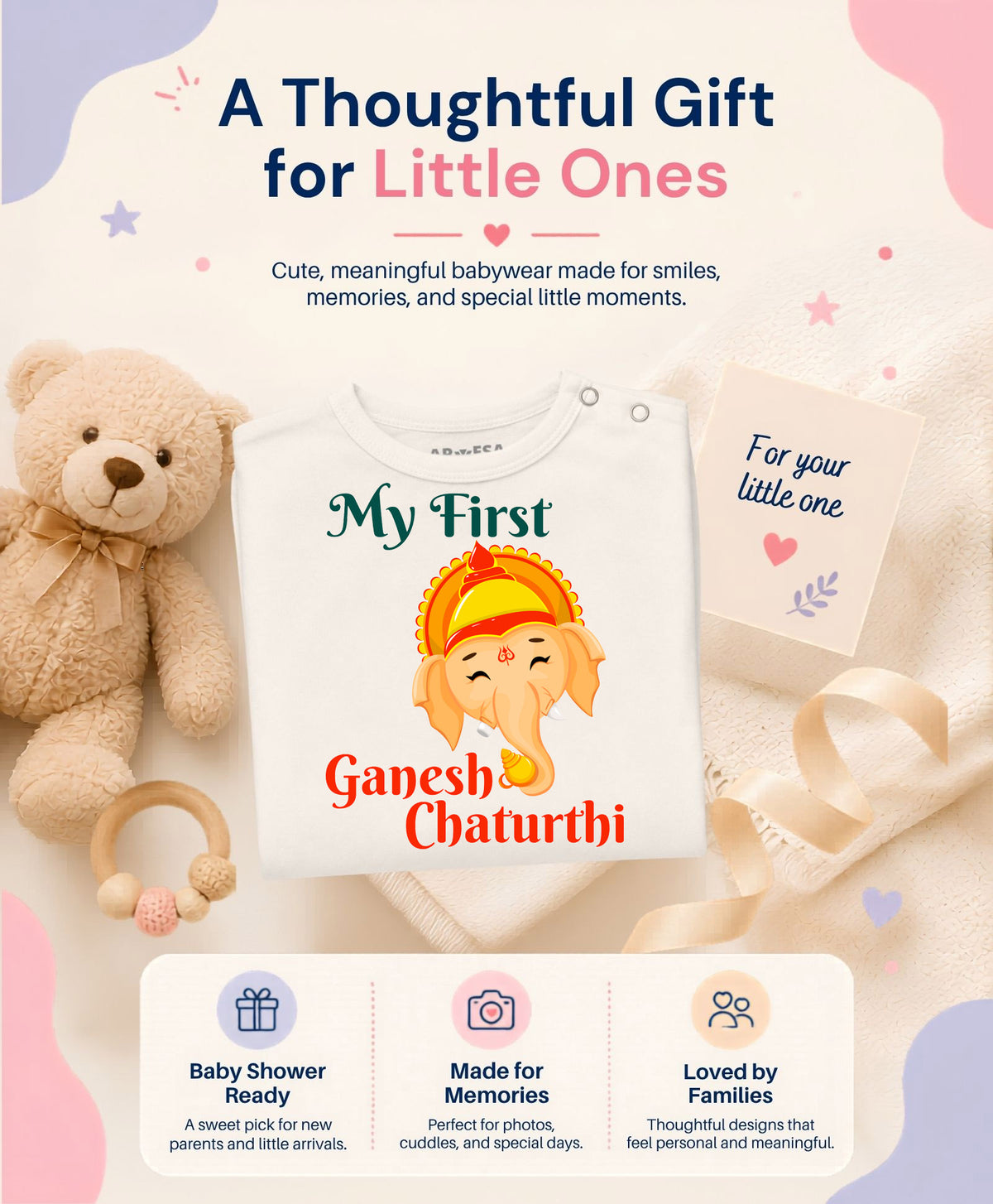 No | My First Ganesh Chaturthi - Jumpsuit