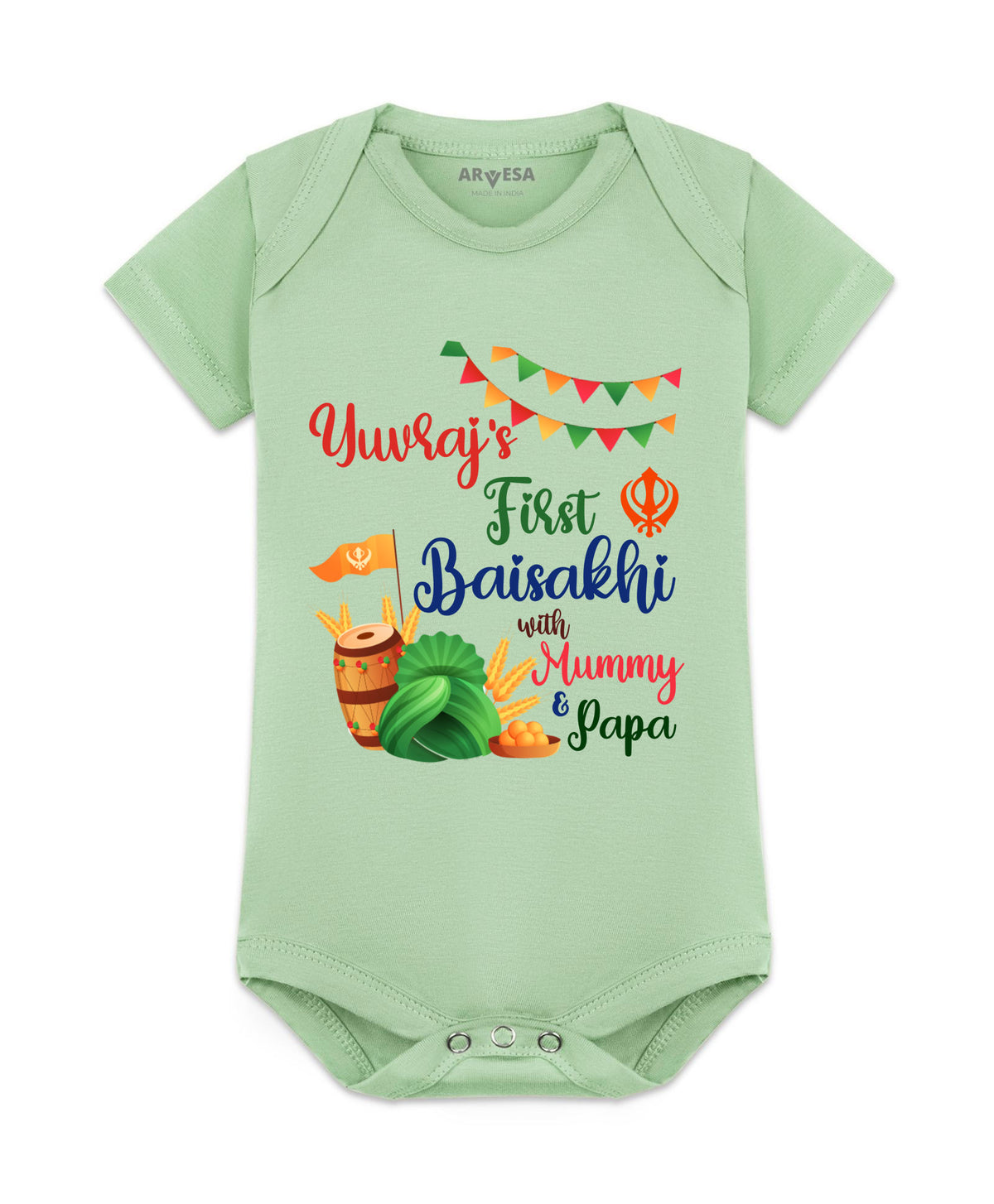 Yes | My First Baisakhi - Romper