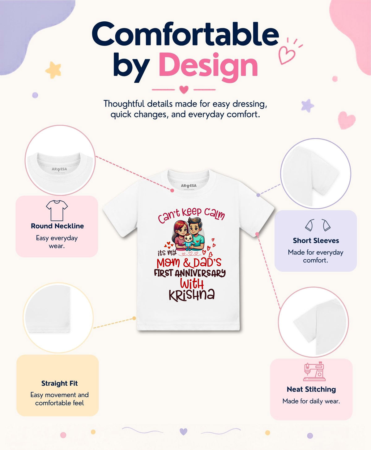 Yes | First Anniversary With Mom And Dad Mom Dad Anniversary - T-shirt