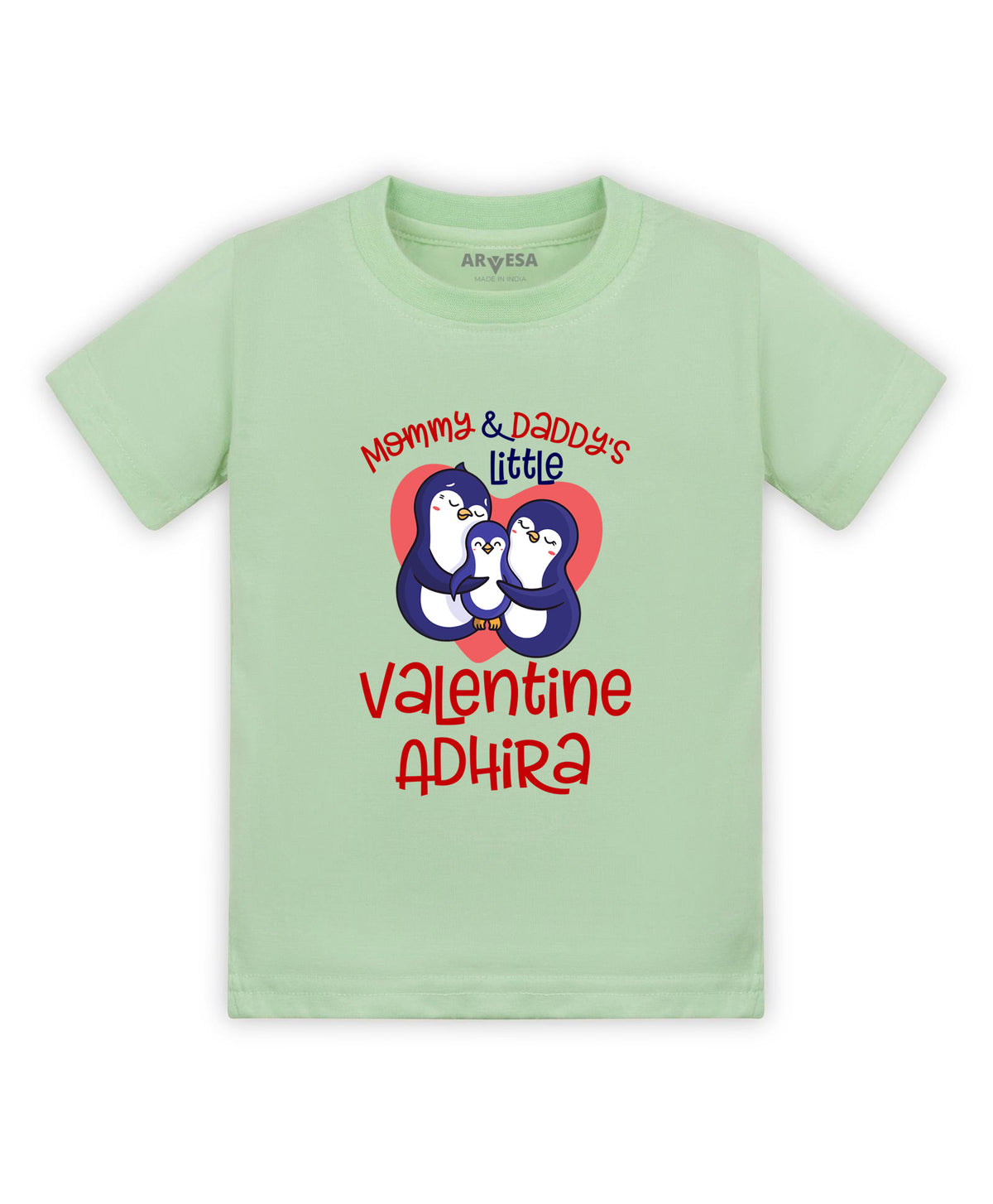 Yes | Mommy And Daddy Little Valentine - T-shirt