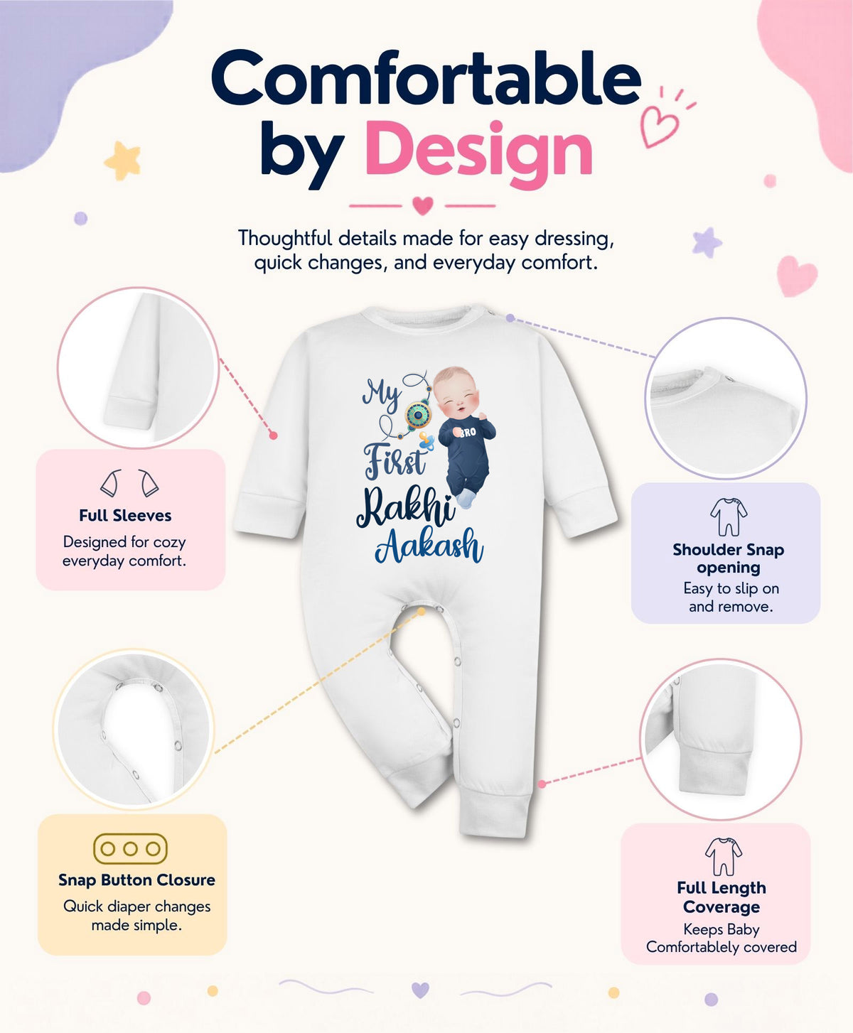 Yes | My First Rakhi - Jumpsuit