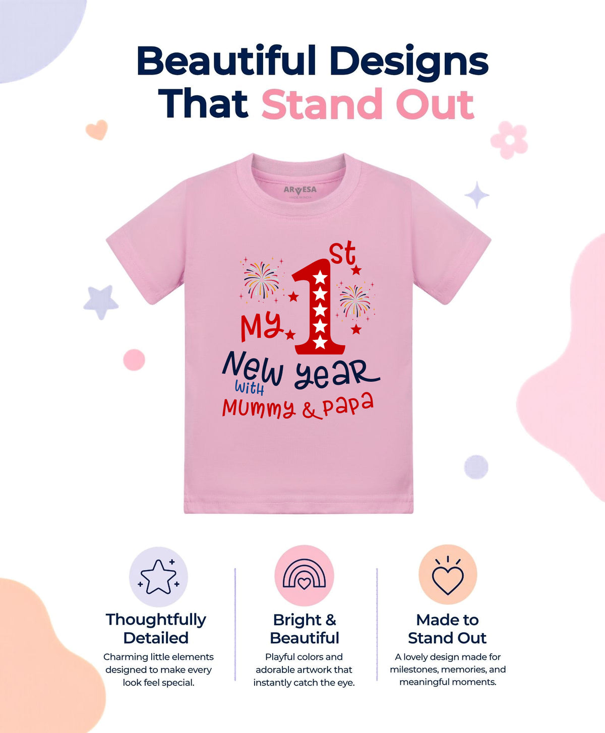 No | My First New Year - T-shirt