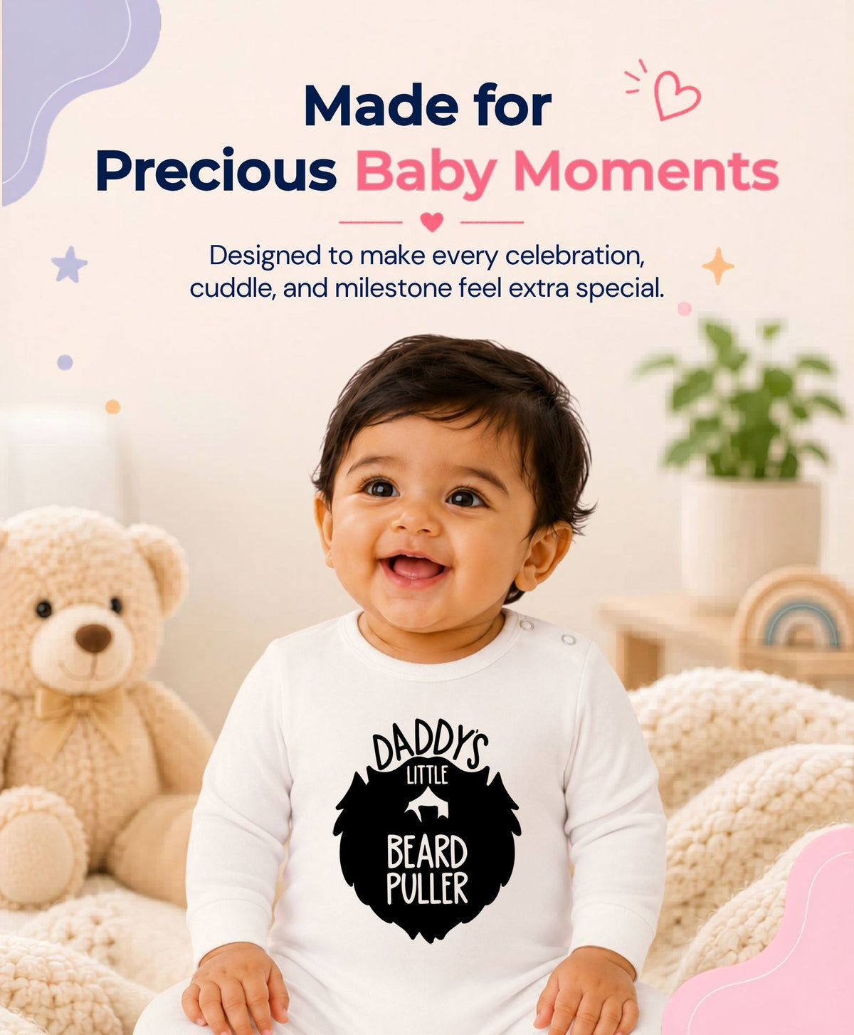 No | Daddy Little Beard Puller - Jumpsuit