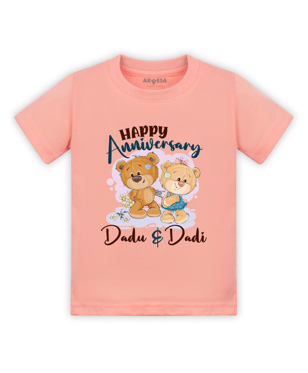 No | Happy Anniversay Dadu & Dadi Family Anniversary - T-shirt