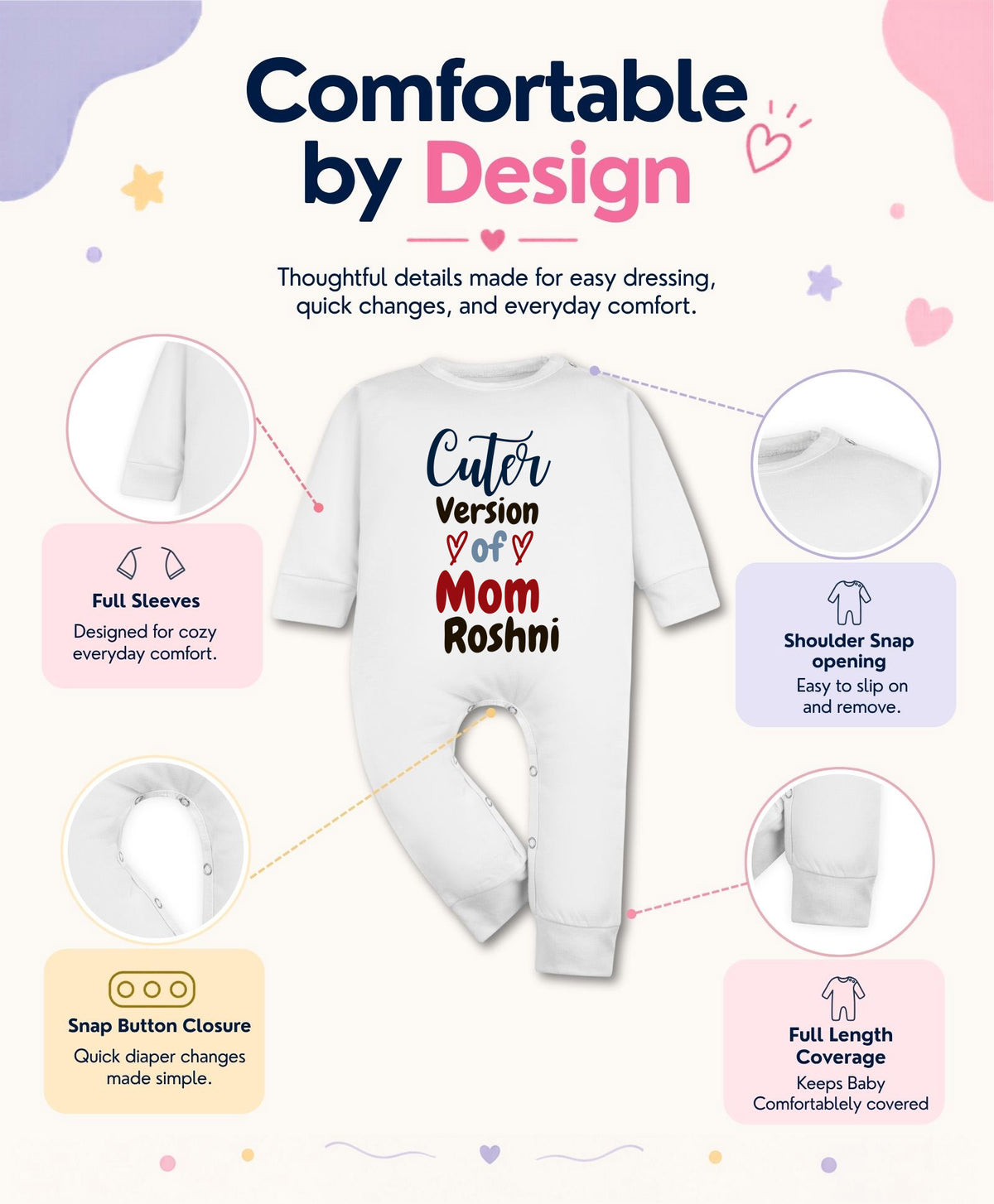 Yes | Cuter Version Of Mom - Jumpsuit