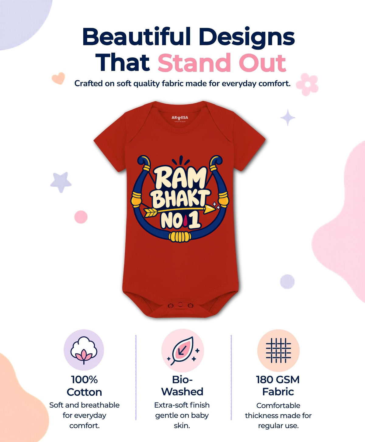 Ram Bhakt No-1 Dussehra - Romper