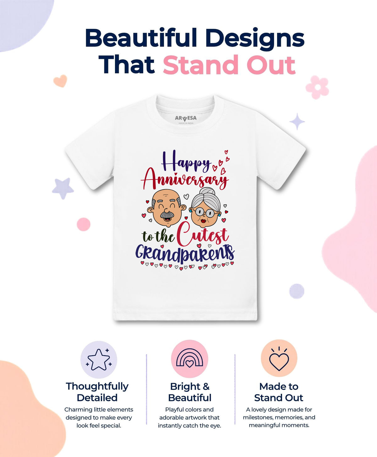 No | Happy Anniversay GrandParents Family Anniversary - T-shirt
