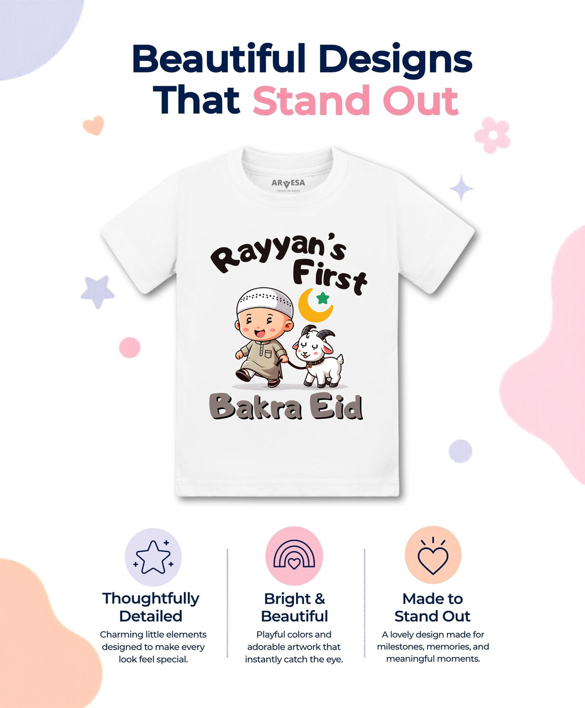 Yes | My First Eid - T-shirt