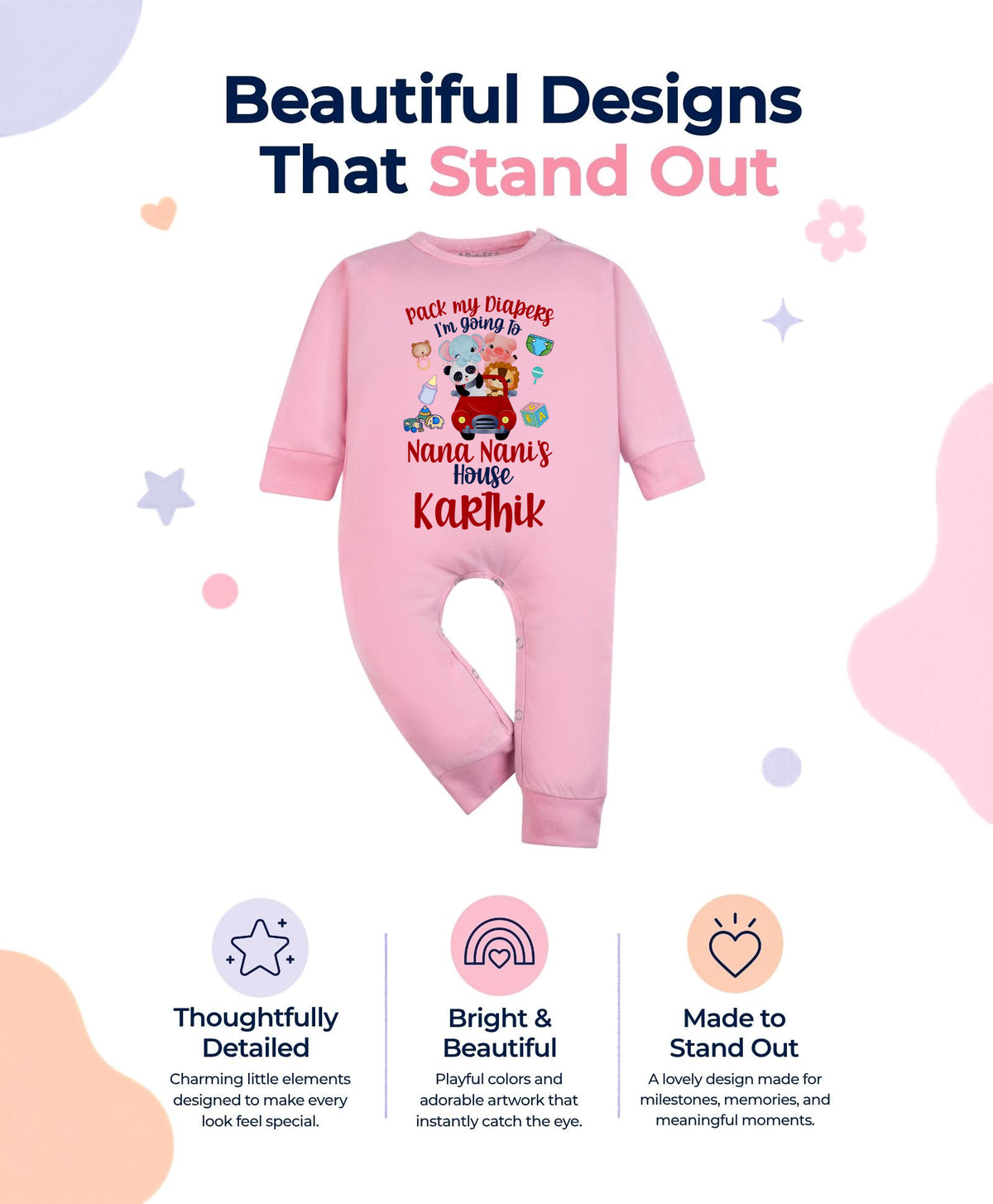 Yes | I Am Going To Nana Nani House - Jumpsuit