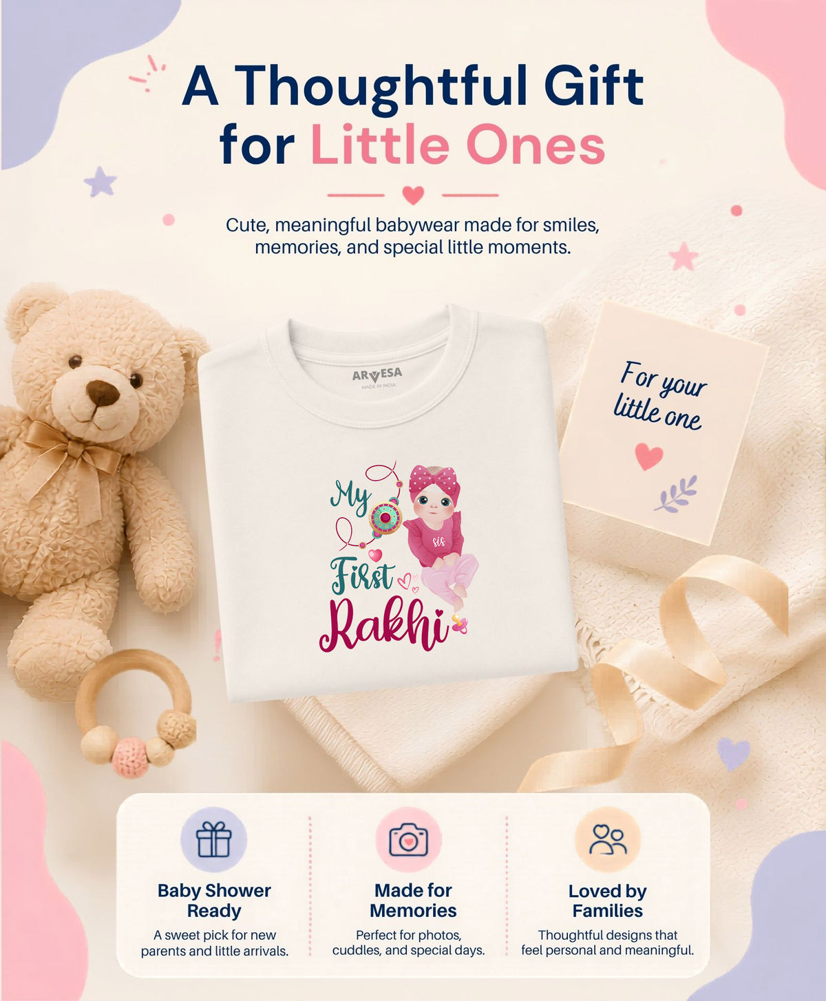 No | My First Rakhi - T-shirt