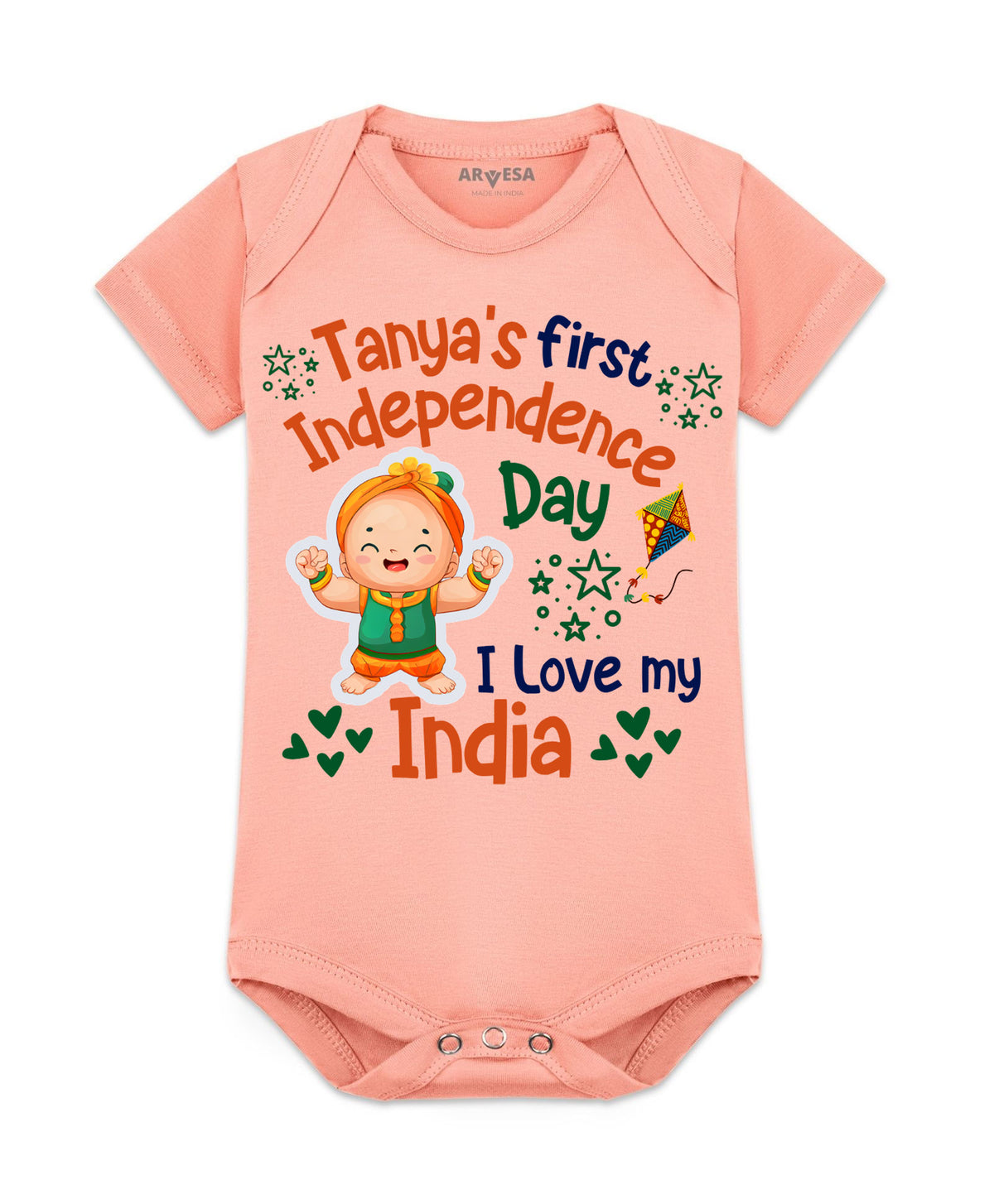 Yes | My First Independence Day - Romper